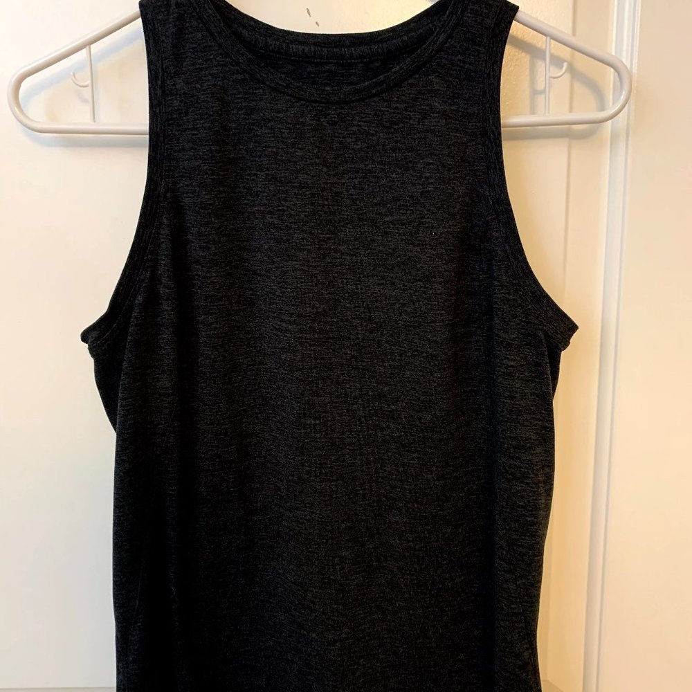 Gray Outdoor Voices High Neck Tank